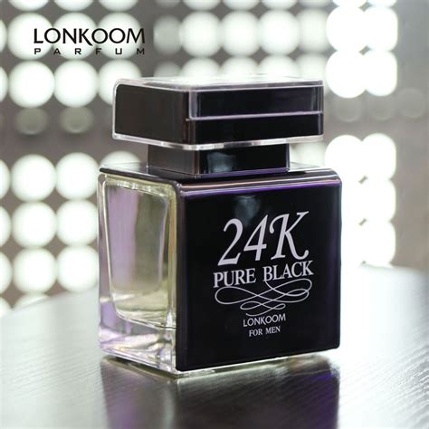 lonkoom perfume review|24k pure black.